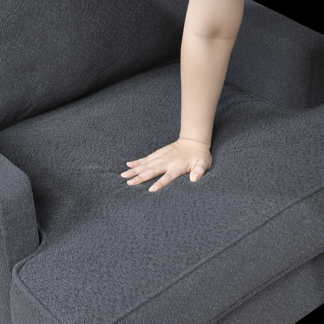 Orlan Drak Gray Accent Chair - Thumbnail - Image 5