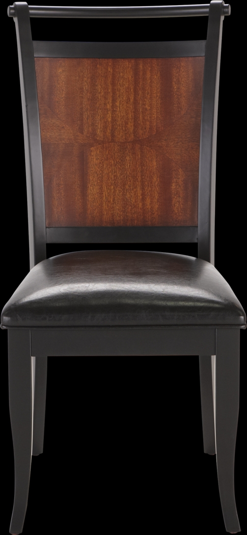 Orland Park Black Side Chair - Thumbnail - Image 2