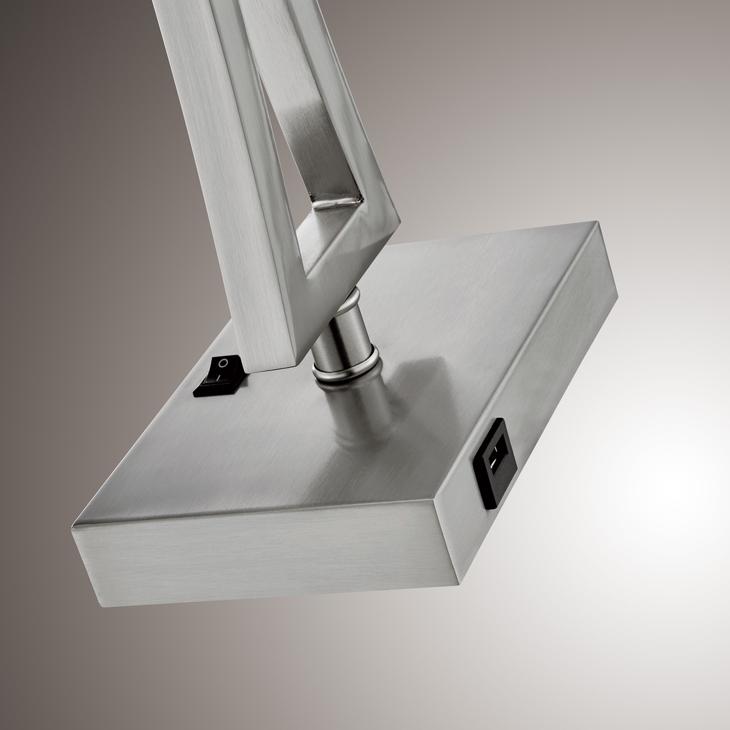 Orleanox Nickel Table Lamps, Set of 2 - Thumbnail - Image 2