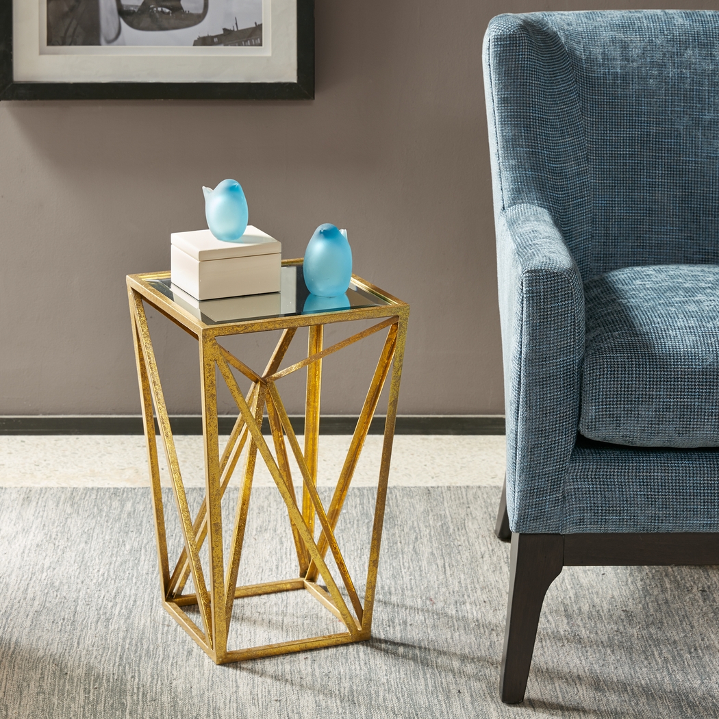 Ormandy Gold Accent Table - Thumbnail - Image 3