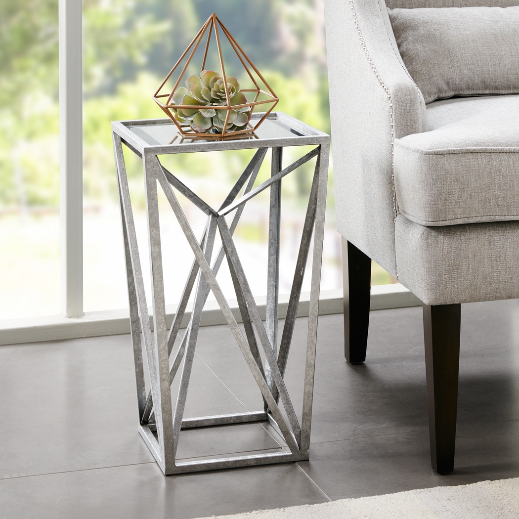 Ormandy Silver Accent Table - Thumbnail - Image 3