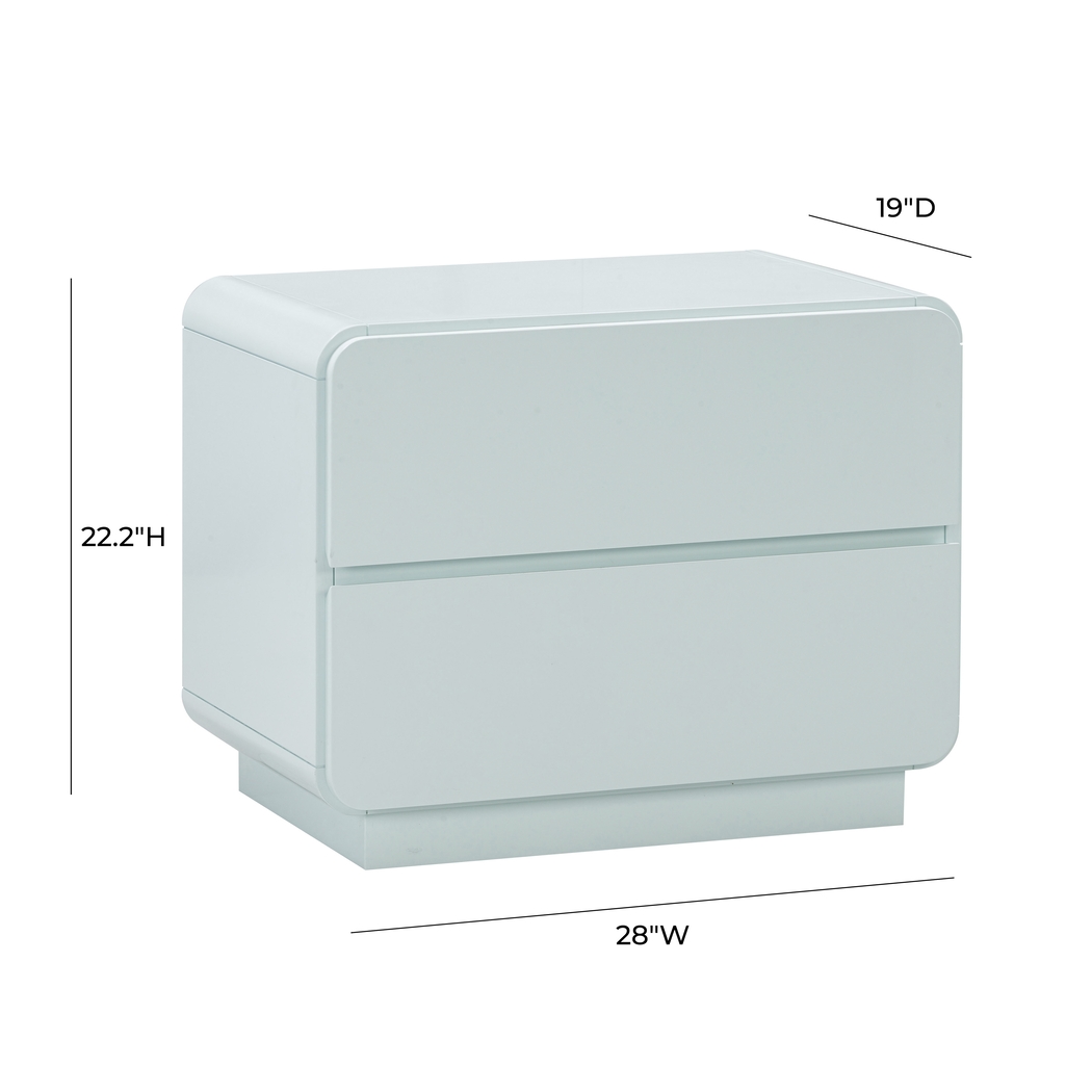 Ormbrek Blue Nightstand - Thumbnail - Image 7