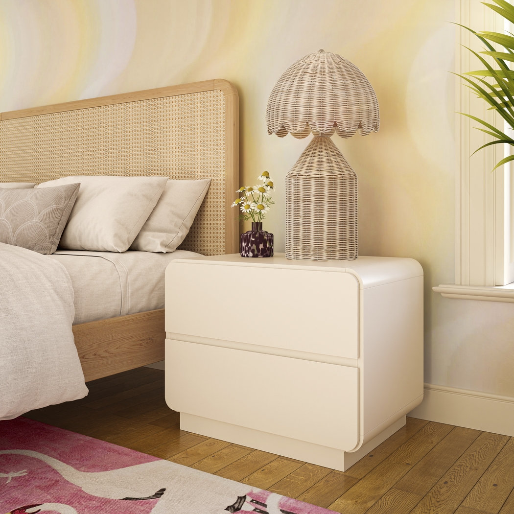 Ormbrek Cream Nightstand - Thumbnail - Image 2