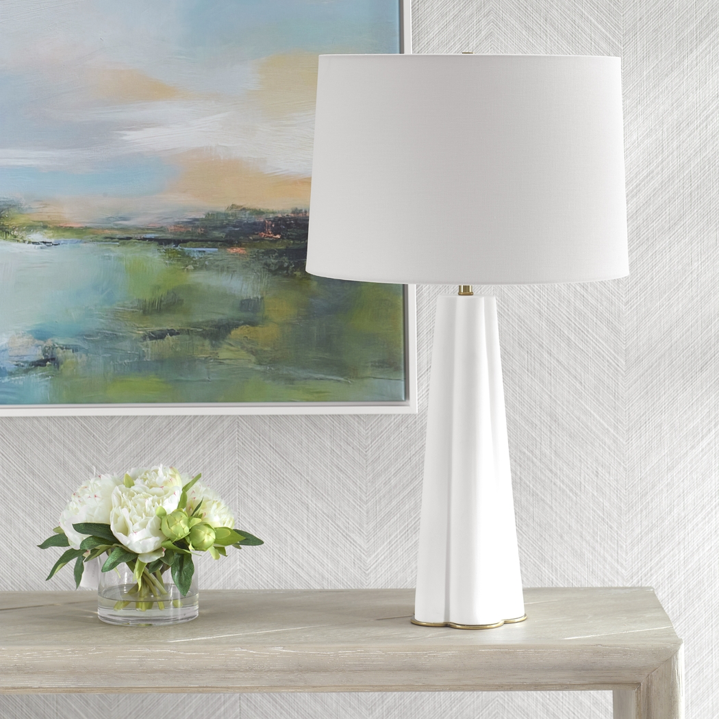 Orme Shade White Lamp - Thumbnail - Image 2
