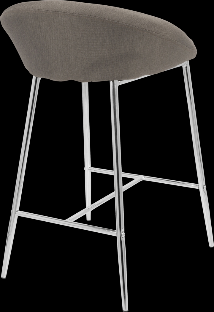 Orna Gray Counter Height Stool (Set of 2) - Thumbnail - Image 3