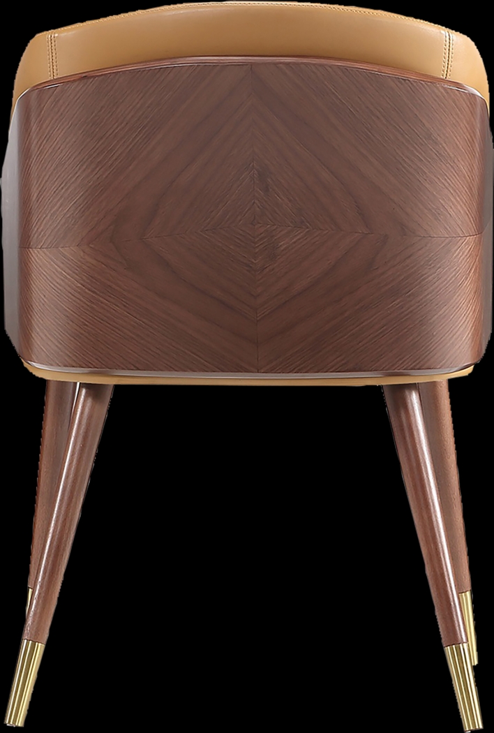 Orrantia Camel Arm Chair - Thumbnail - Image 5