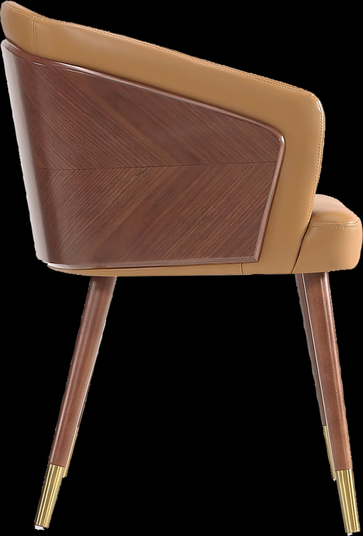 Orrantia Camel Arm Chair - Thumbnail - Image 7