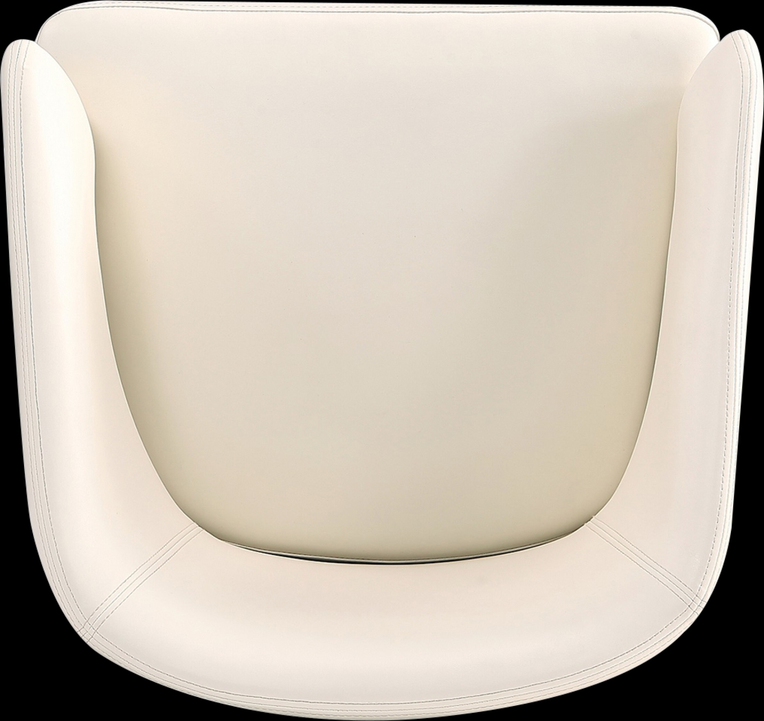 Orrantia Cream Arm Chair - Thumbnail - Image 4