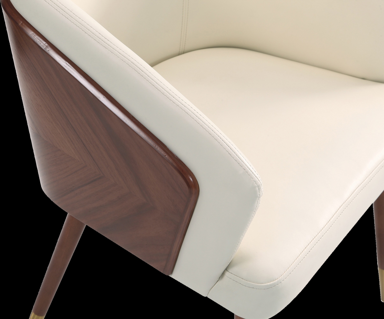 Orrantia Cream Arm Chair - Thumbnail - Image 5
