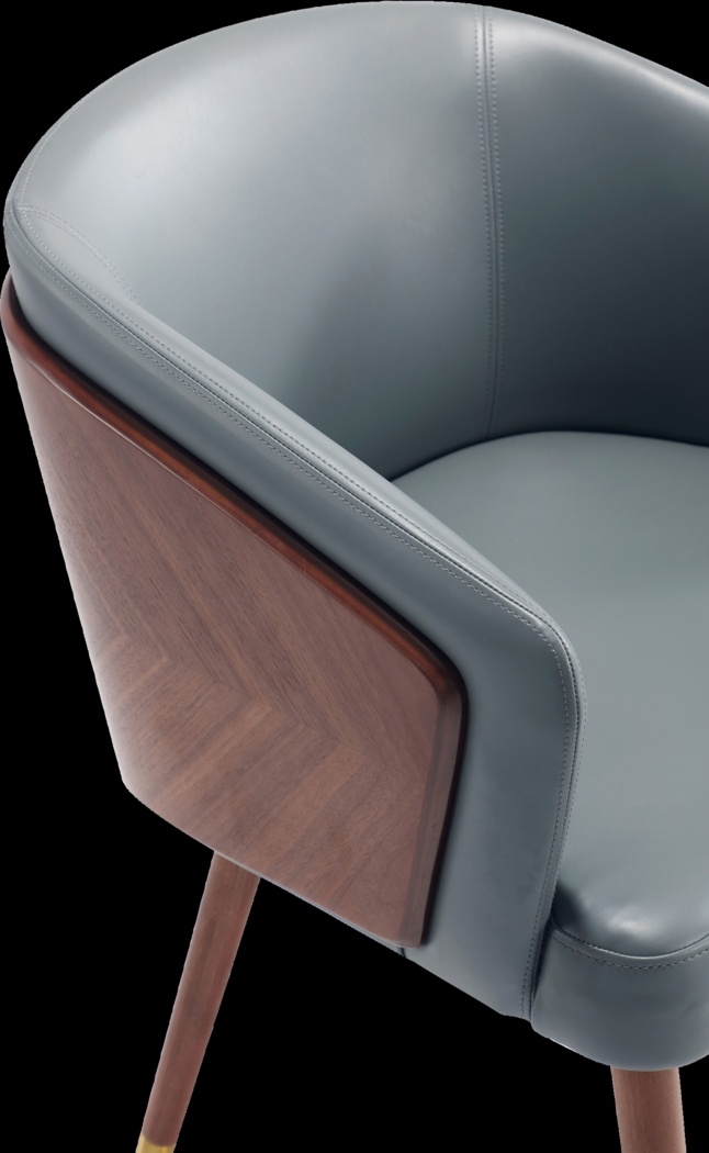 Orrantia Gray Arm Chair - Thumbnail - Image 4