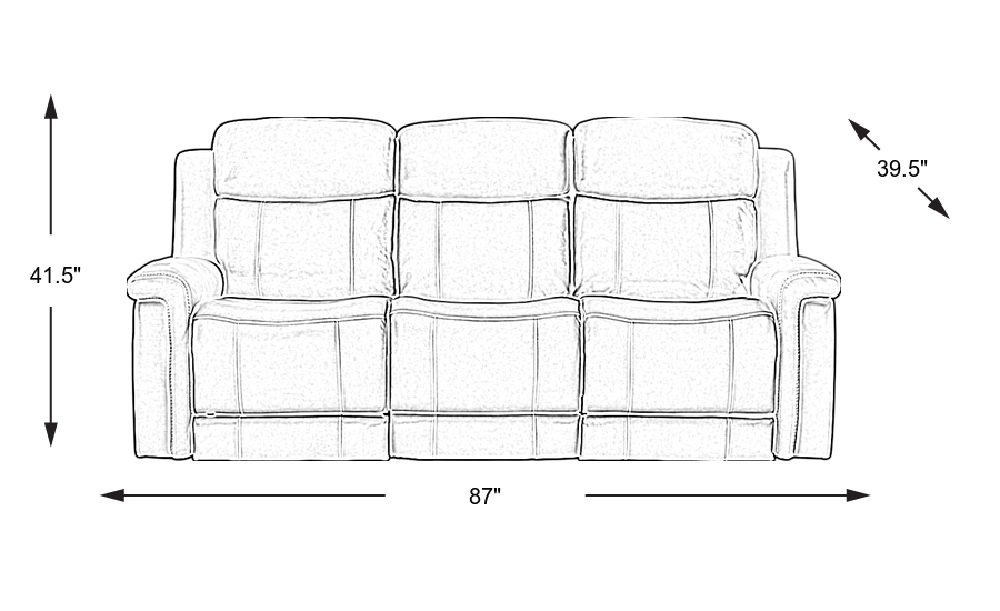 Dimension Image. Please refer to the Dimension Tab on this page for dimension details.