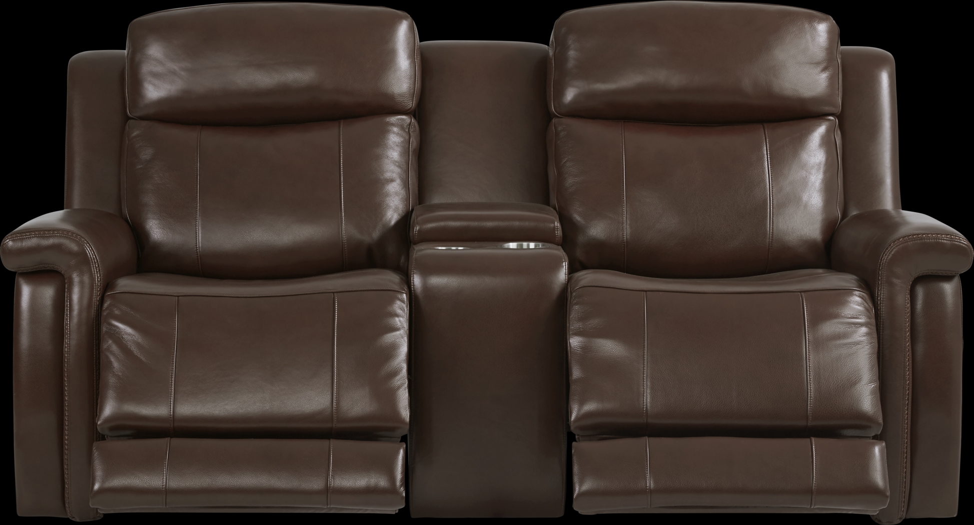 Orsini Brown Leather 3 Pc Dual Power Reclining Living Room - Thumbnail - Image 7