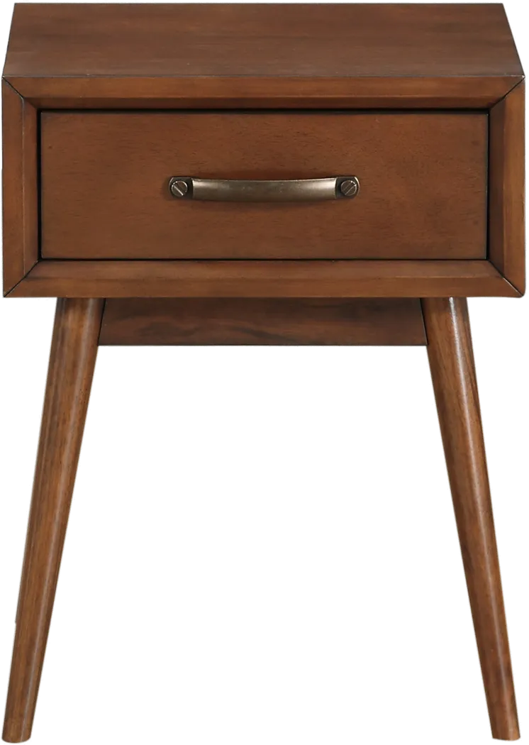 Orson Brown End Table - Thumbnail - Image 1