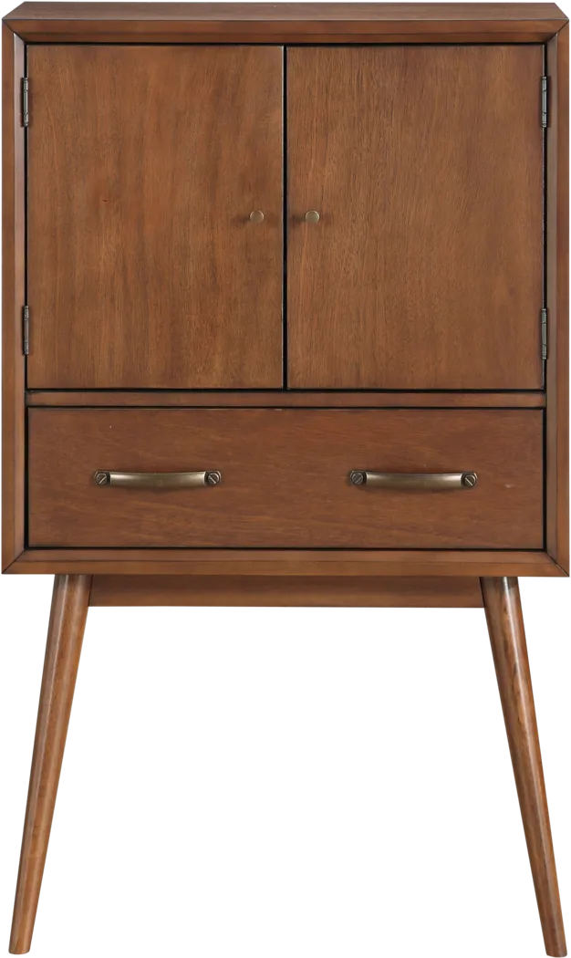 Orson Brown Wine Cabinet - Thumbnail - Image 1