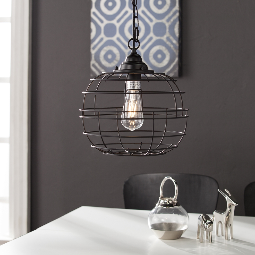 Orvid Black Chandelier - Thumbnail - Image 2
