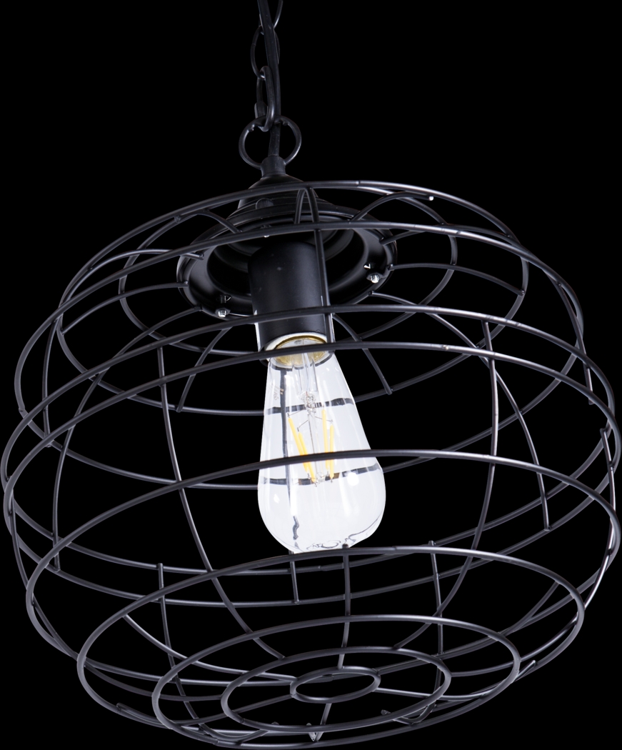 Orvid Black Chandelier - Thumbnail - Image 3