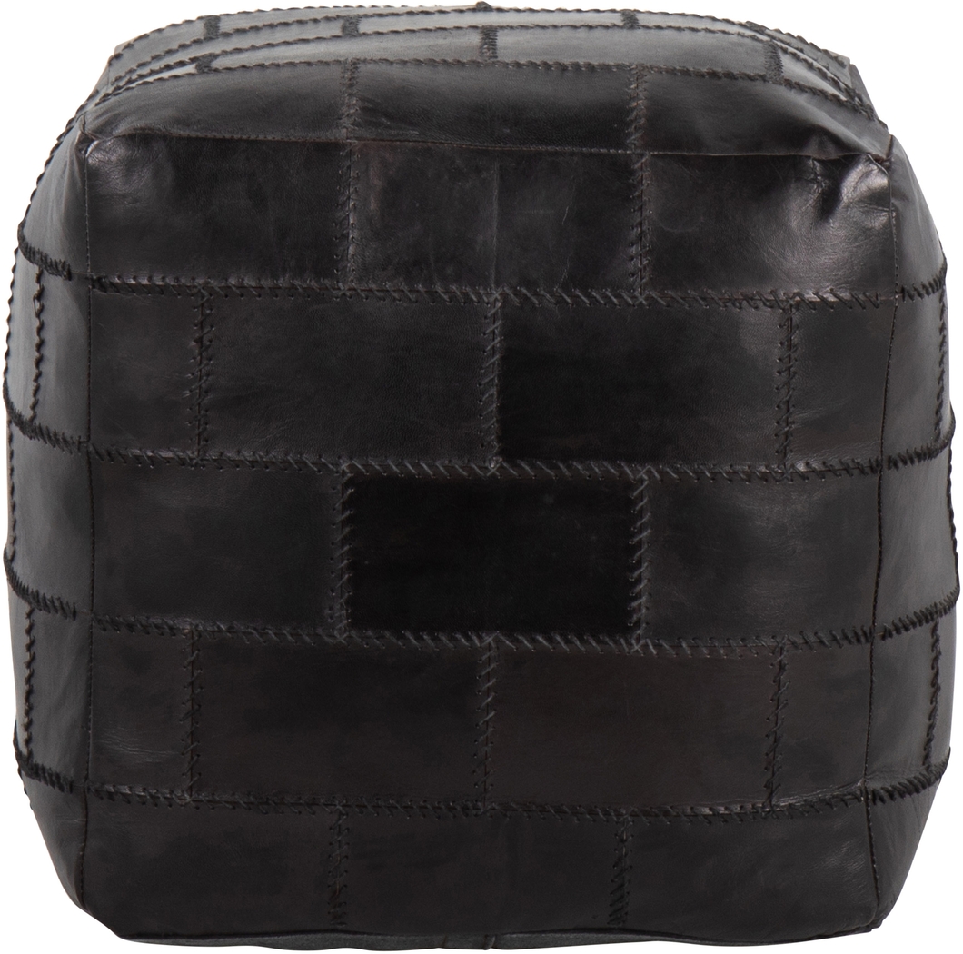 Orvin Black Ottoman - Thumbnail - Image 3