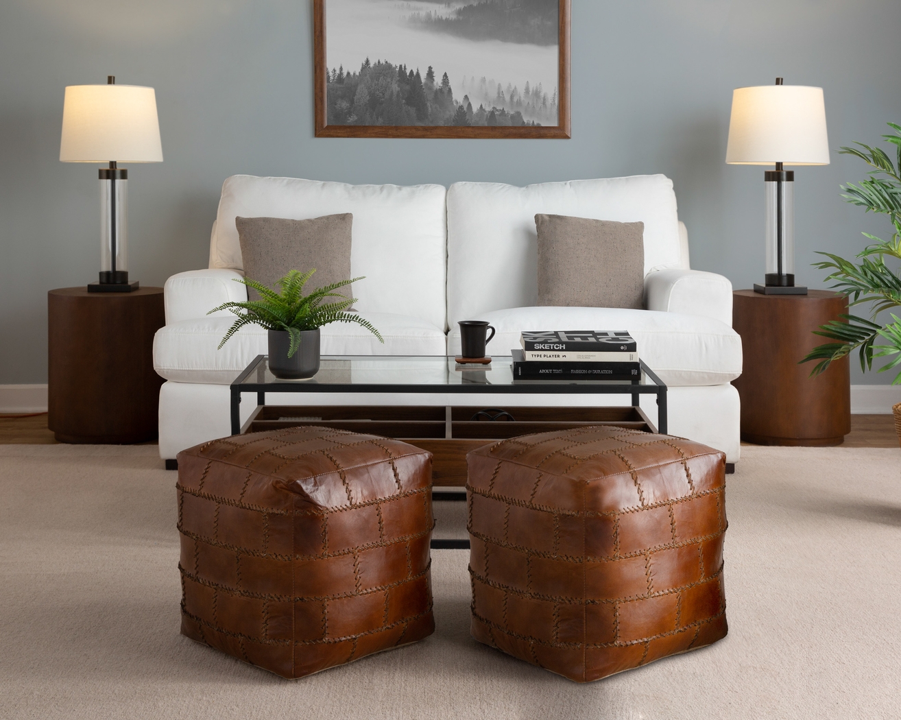 Orvin Espresso Ottoman - Thumbnail - Image 2