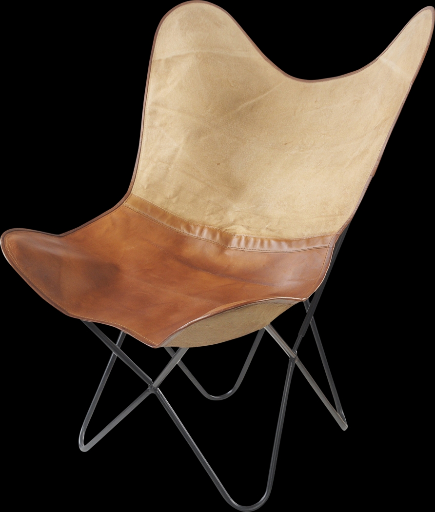 Osagea Brown Accent Chair - Thumbnail - Image 3