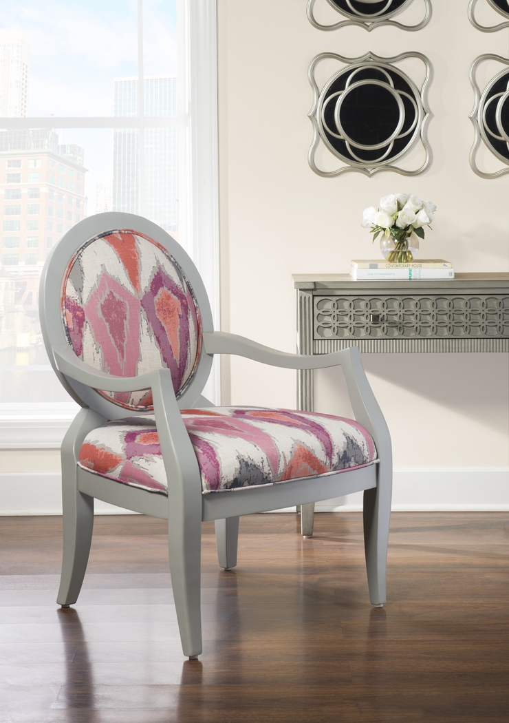 Osanna Gray Accent Chair - Thumbnail - Image 6