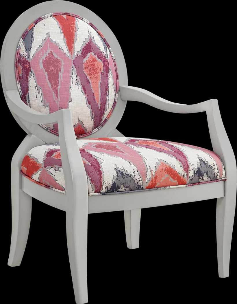Osanna Gray Accent Chair - Thumbnail - Image 1