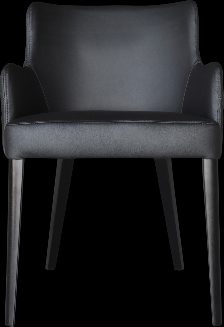 Osban Black Dining Chair - Thumbnail - Image 2