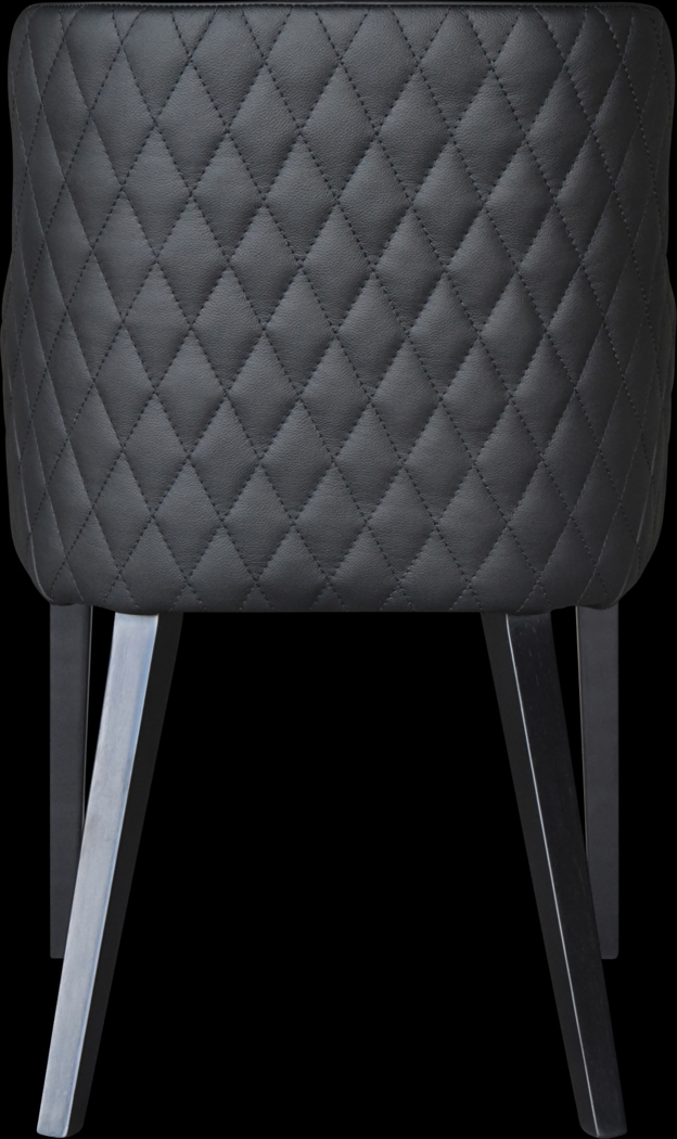 Osban Black Dining Chair - Thumbnail - Image 4