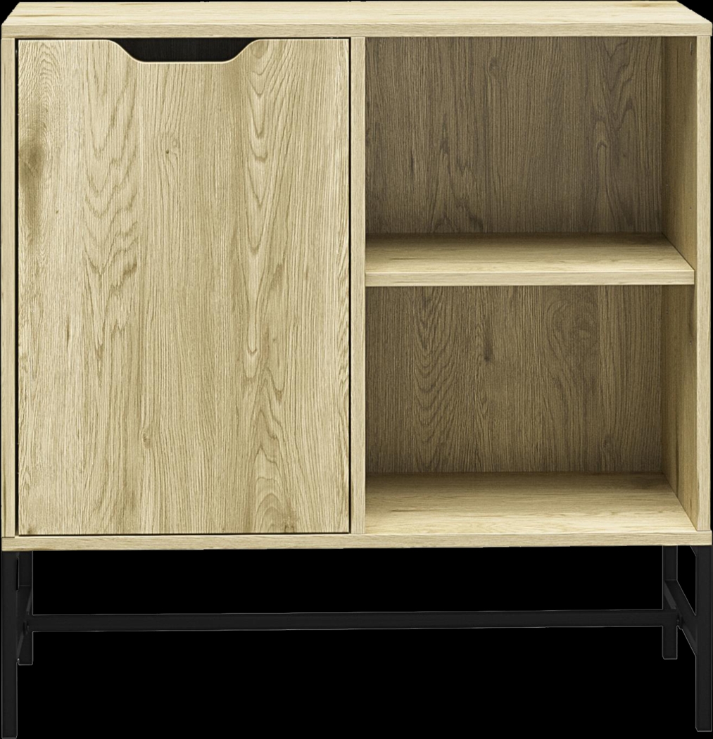 Oscolo Oak Accent Cabinet - Thumbnail - Image 5
