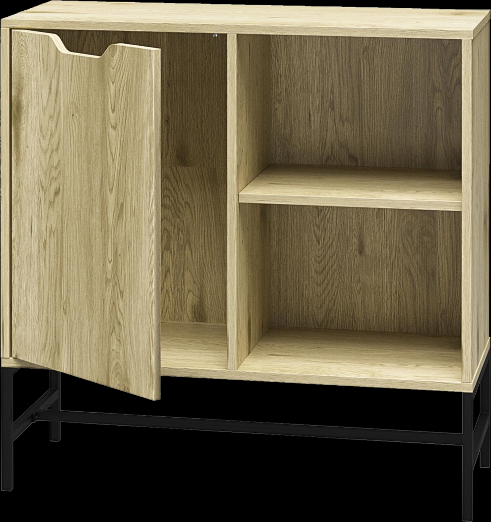 Oscolo Oak Accent Cabinet - Thumbnail - Image 7