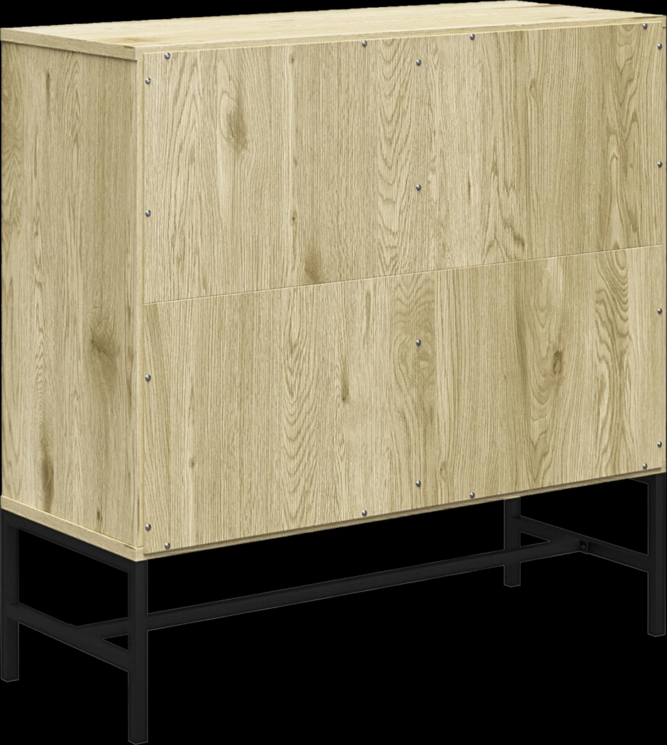 Oscolo Oak Accent Cabinet - Thumbnail - Image 8