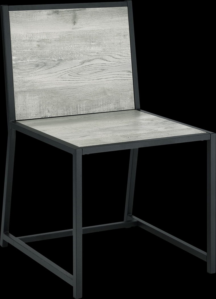 Oseye Gray Desk and Chair Set - Thumbnail - Image 4