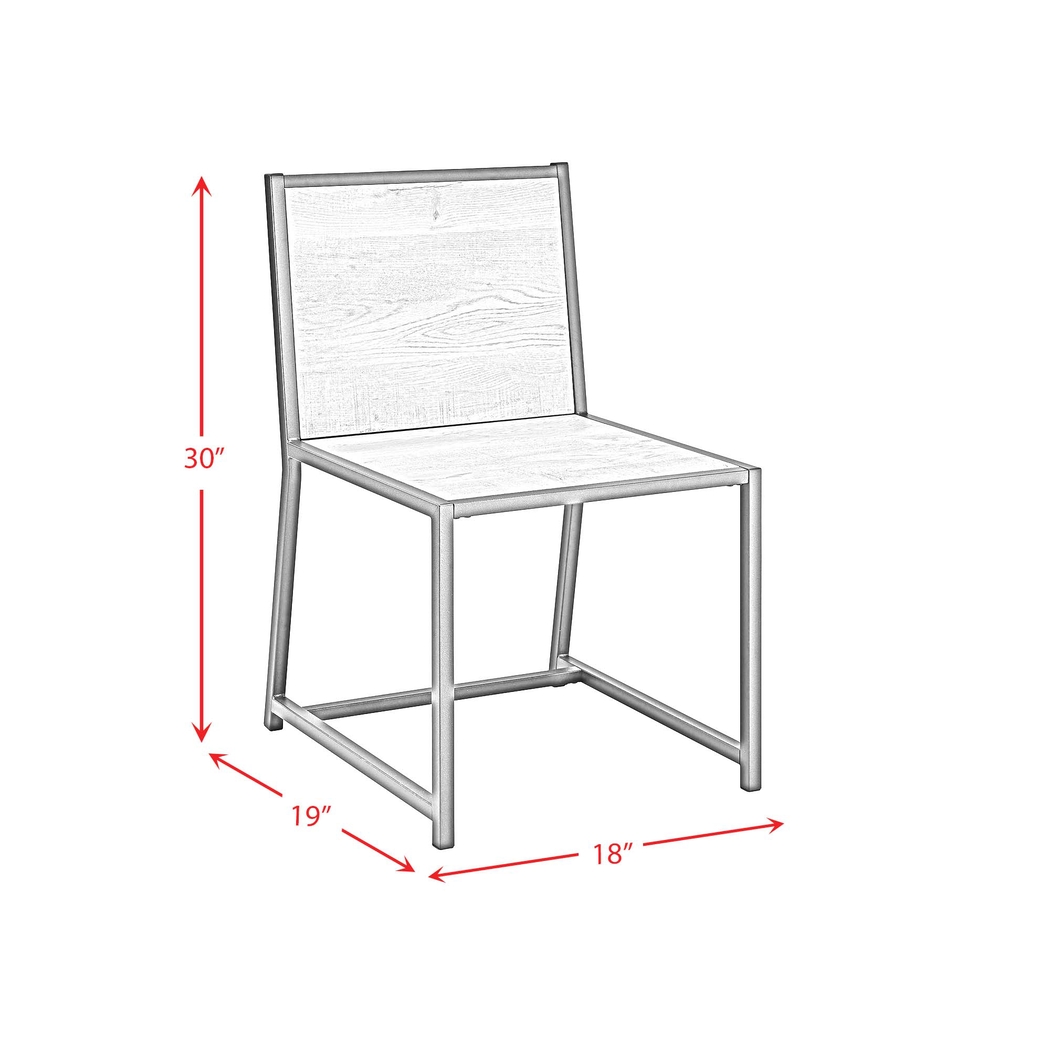 Oseye Gray Desk and Chair Set - Thumbnail - Image 8