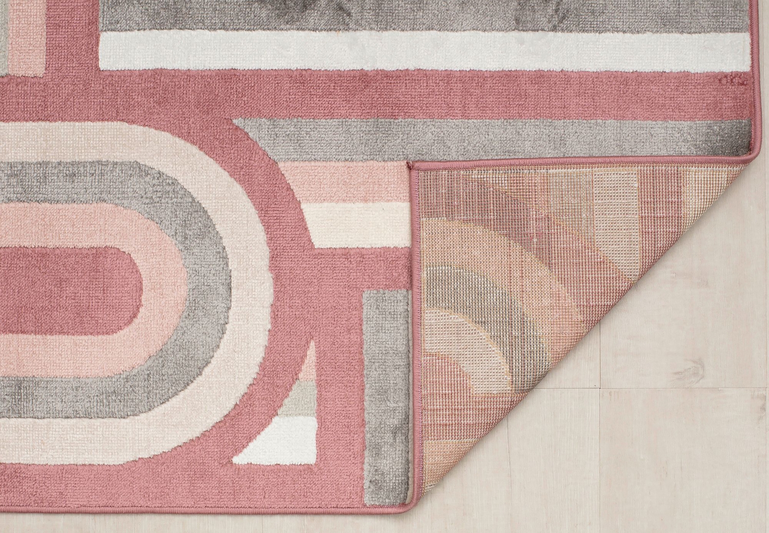 Osinore Burgundy 8' x 10' Rug - Thumbnail - Image 4