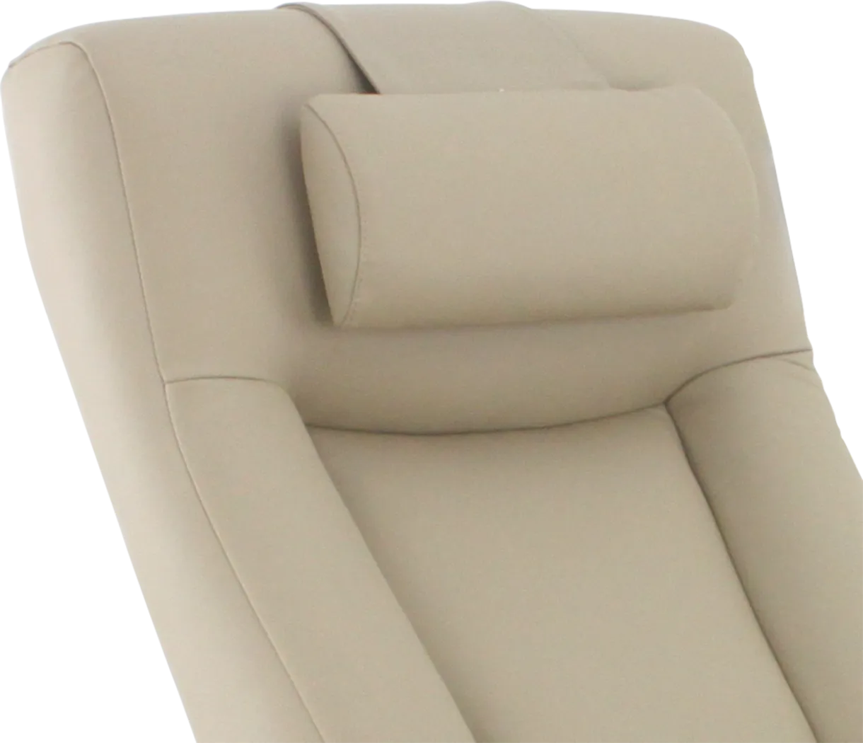 Oslo Collection Hamar Tan Leather Recliner & Ottoman - Thumbnail - Image 3