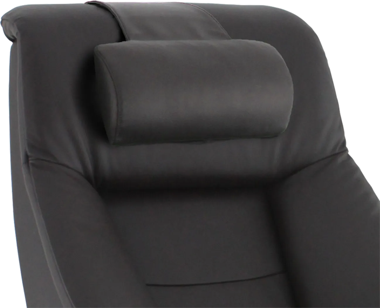 Oslo Collection Mandal Espresso Leather Recliner & Ottoman - Thumbnail - Image 3