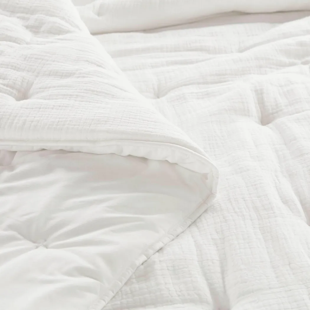 Osne White 3 Pc King Quilt Set - Image 9