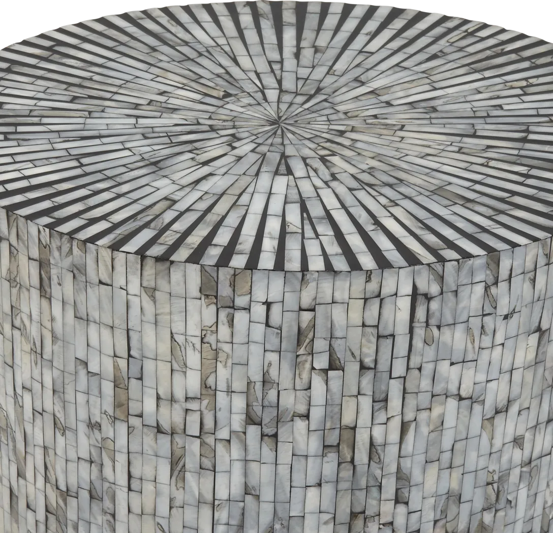 Ossen Light Blue Accent Table - Thumbnail - Image 4