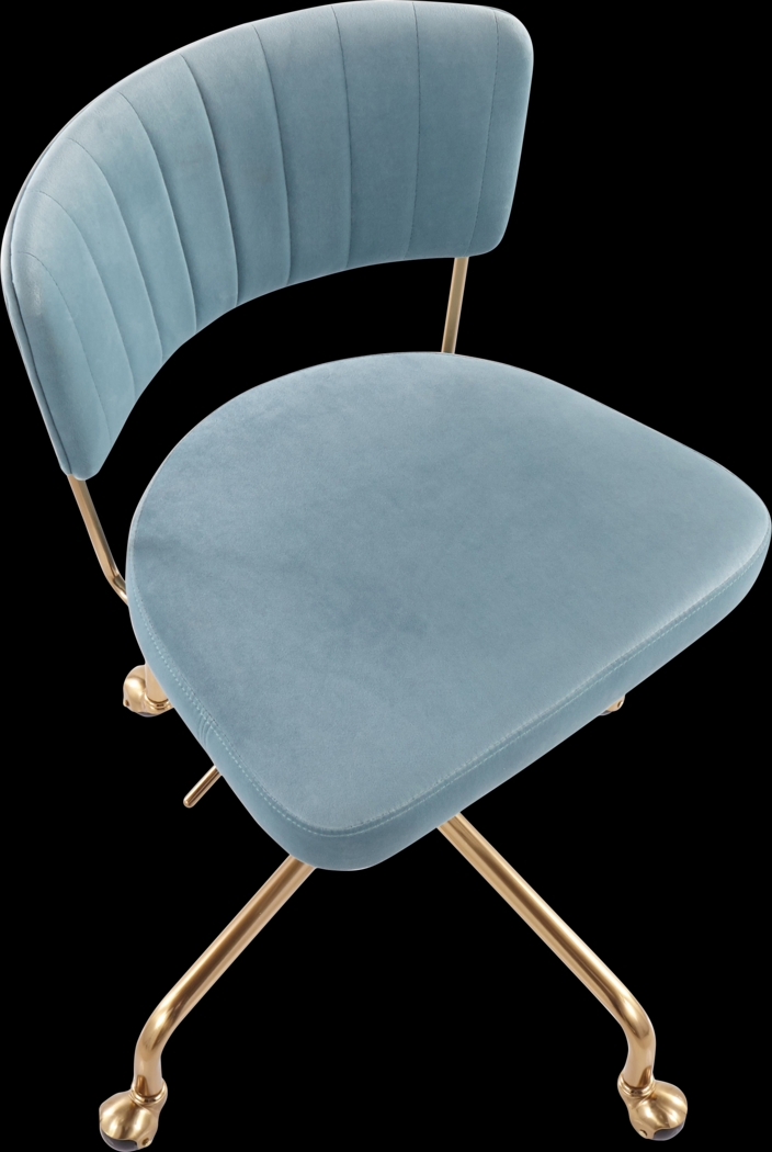 Ostena Blue Office Chair - Thumbnail - Image 6