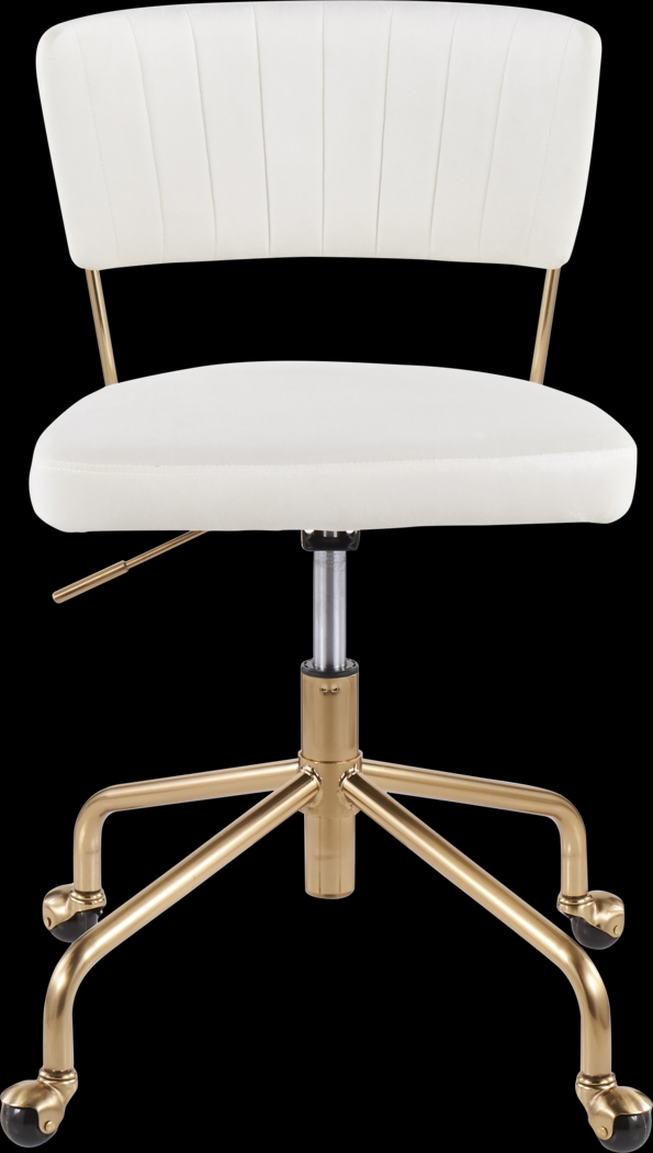 Ostena Cream Office Chair - Thumbnail - Image 5
