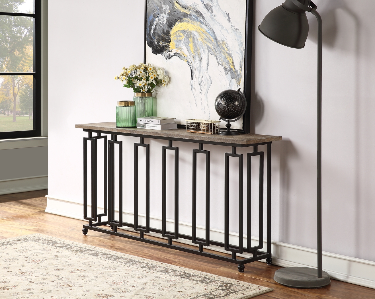 Ostlin Brown Console Table - Thumbnail - Image 2