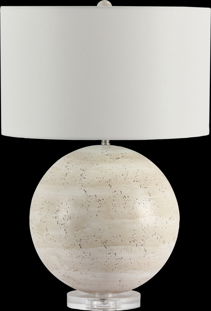 Ostrom Grove Beige Table Lamp - Thumbnail - Image 1