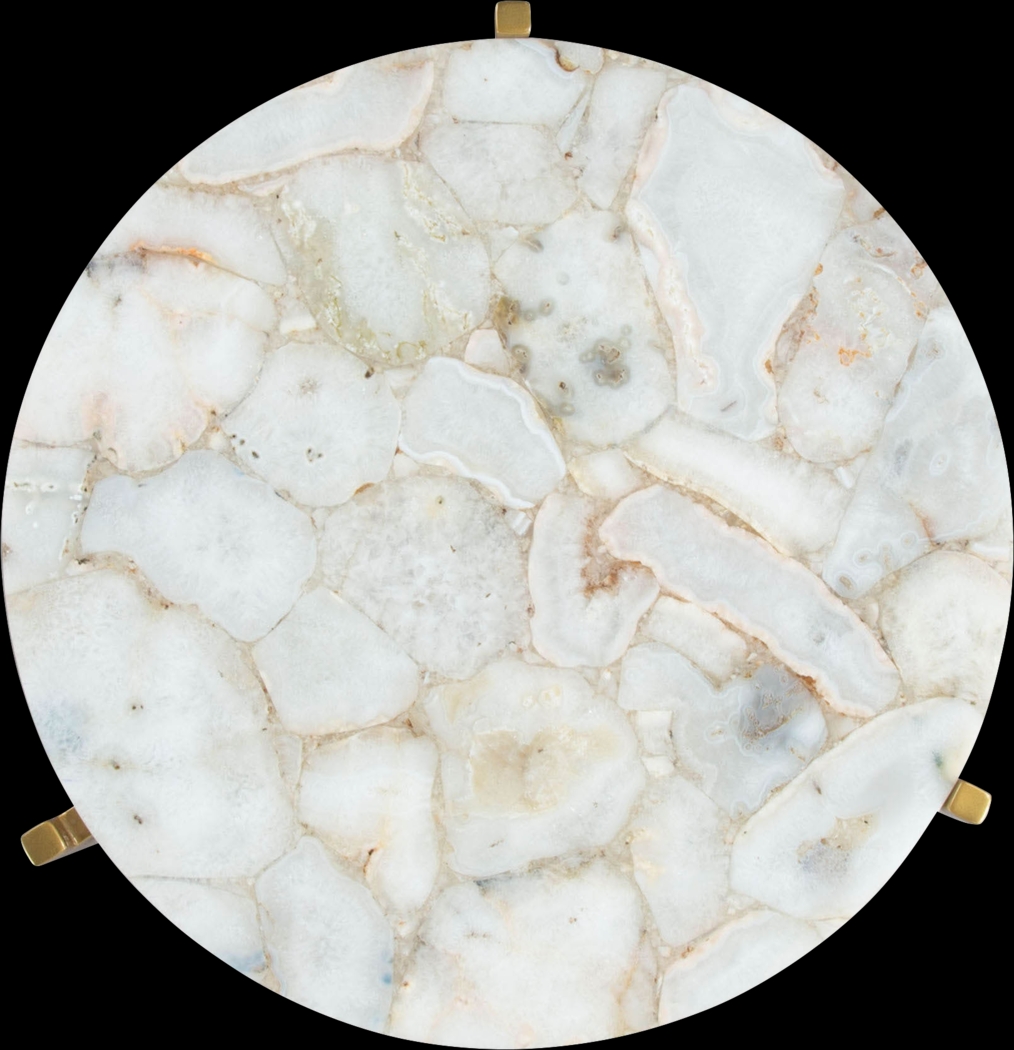 Oswin White Accent Table - Thumbnail - Image 3