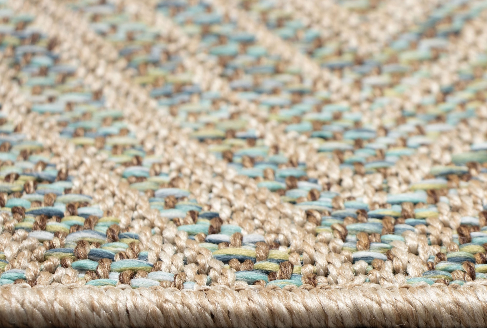 Othadan Blue 5'3 x 7'3 Indoor/Outdoor Rug - Thumbnail - Image 5