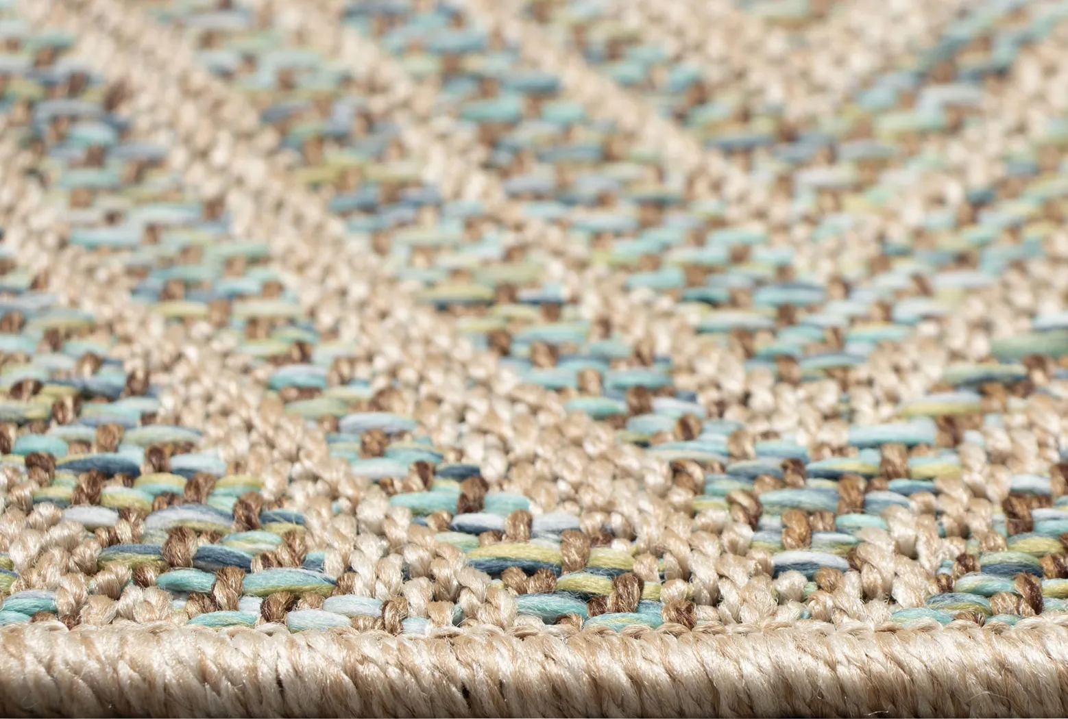 Othadan Blue 7'10 x 9'10 Indoor/Outdoor Rug - Thumbnail - Image 5