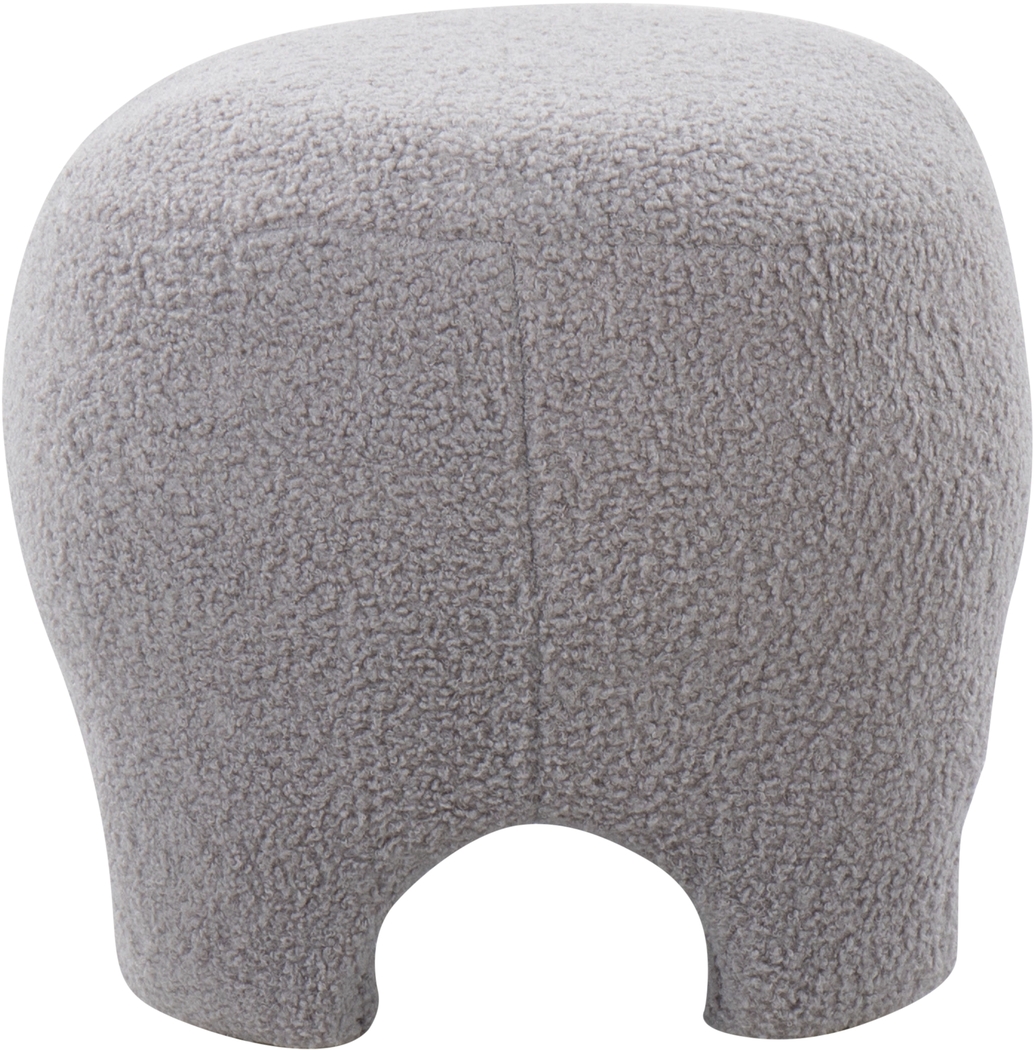 Otranto Gray Ottoman - Thumbnail - Image 2
