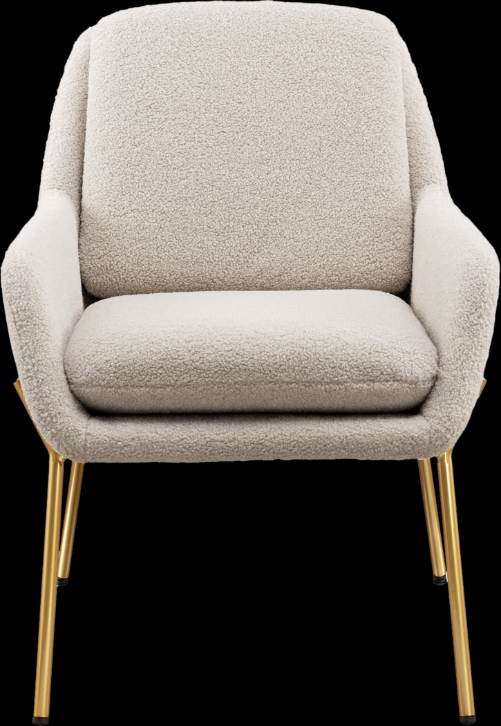 Otterbury Cream Accent Chair - Thumbnail - Image 1