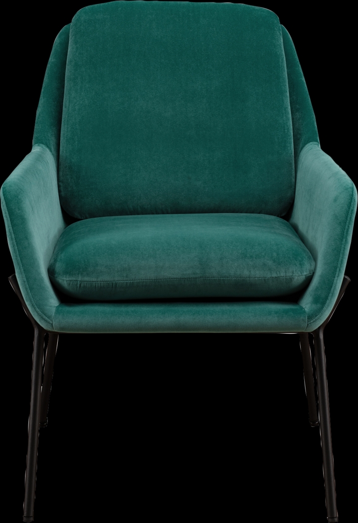 Otterbury Teal Accent Chair - Thumbnail - Image 1