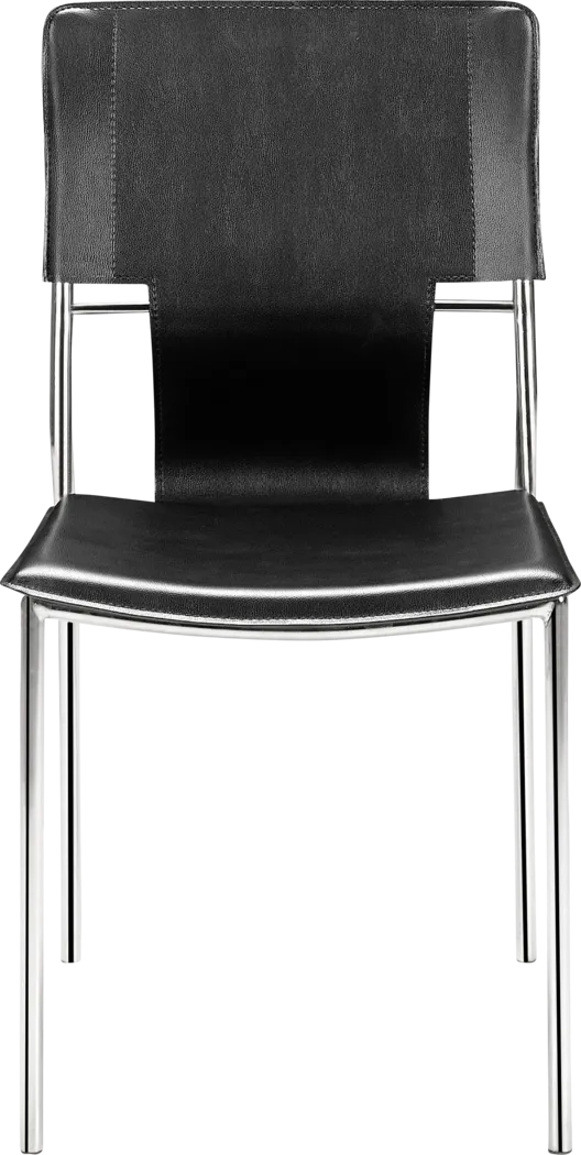 Ottoline Black Side Chair, Set of 4 - Thumbnail - Image 3