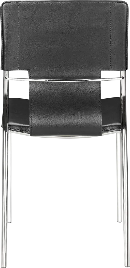 Ottoline Black Side Chair, Set of 4 - Thumbnail - Image 4