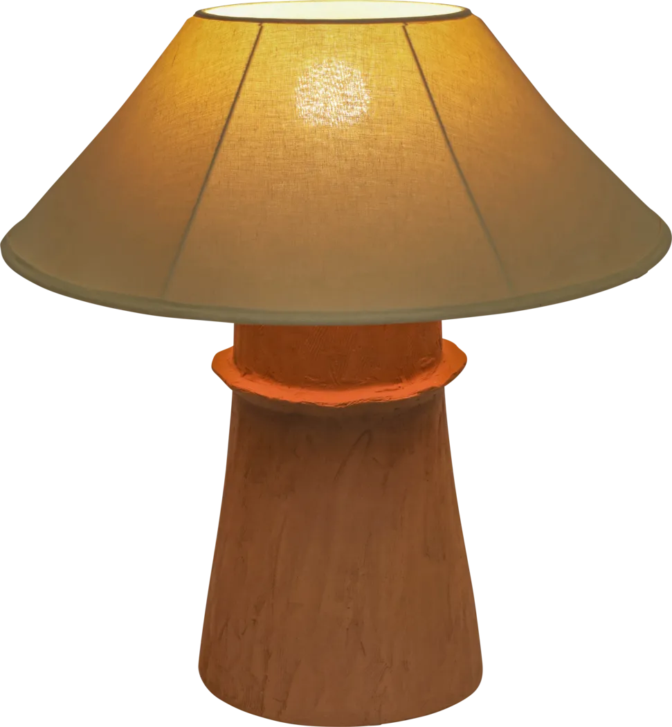 Ouaphris Terracotta Lamp - Thumbnail - Image 2